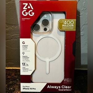 ZAGG Always Clear Phone Case for iPhone 16 Pro